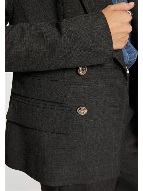 Giacca blazer dal taglio dritto VTARY.F ( TAGLIE FRANCESI ) MORGAN DE TOI | VTARY.FGRIS MOYEN
