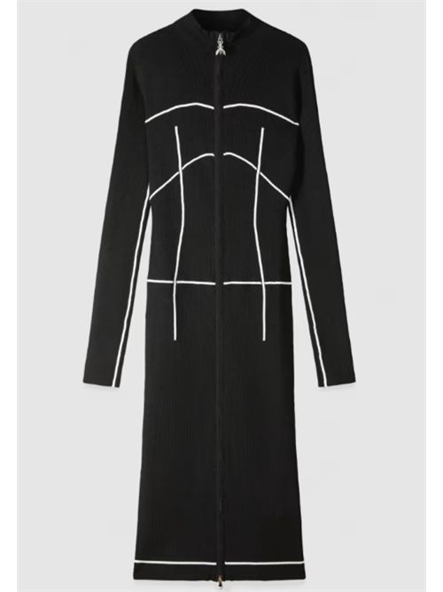 Abito corto con zip sulla manica 8A1522K265 PATRIZIA PEPE | 8A1522K265FG09