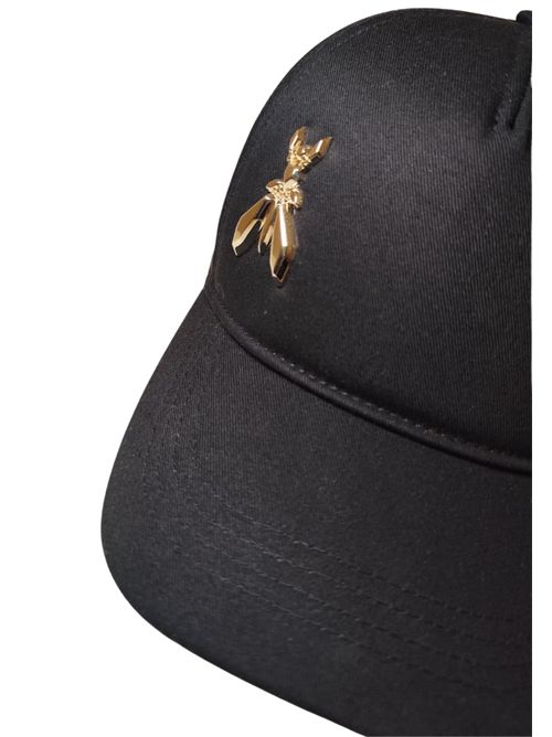 Hat with gold fly logo 8F0045AB01 PATRIZIA PEPE | 8F0045AB01K103