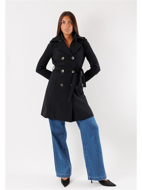 Trench Doppiopetto in Tessuto Tecnico CO0188 PATRIZIA PEPE | CO0188A2AWK103