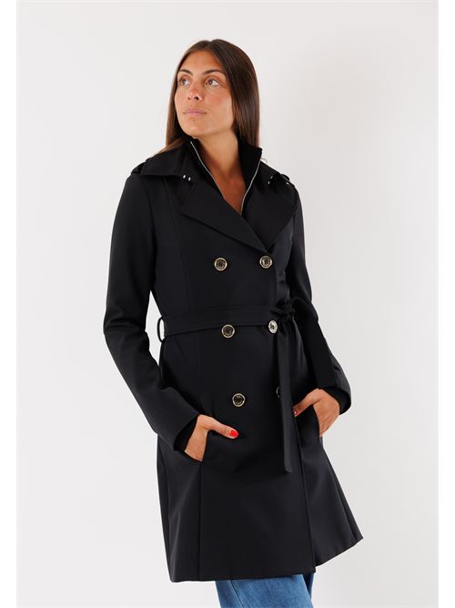 Trench Doppiopetto in Tessuto Tecnico CO0188 PATRIZIA PEPE | CO0188A2AWK103