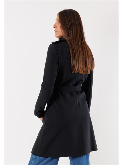 Trench Doppiopetto in Tessuto Tecnico CO0188 PATRIZIA PEPE | CO0188A2AWK103