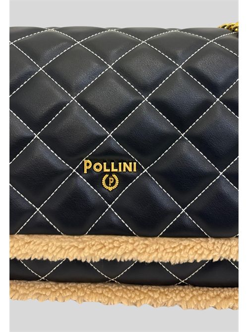  POLLINI | SC4582PP0NSG100CPU NERO-FABRIC NATURALE