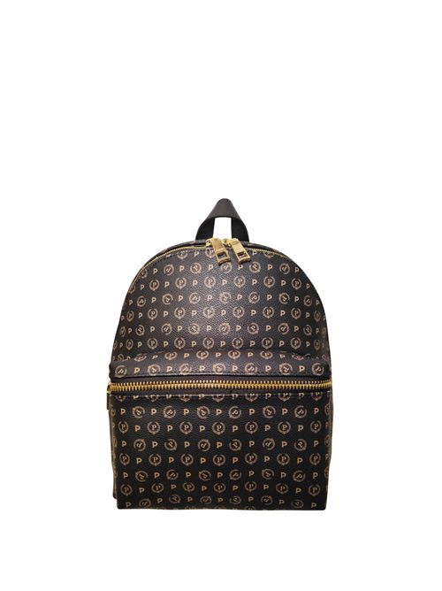 All over monogram backpack TE8412PP03Q1100A POLLINI | TE8412PP03Q1100APVC NERO -VIT.NERO