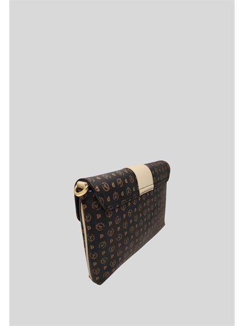 HERITAGE BAG TE8503PP0GQ1100C POLLINI | TE8503PP0GQ1100CPVC NERO -VIT.AVORIO