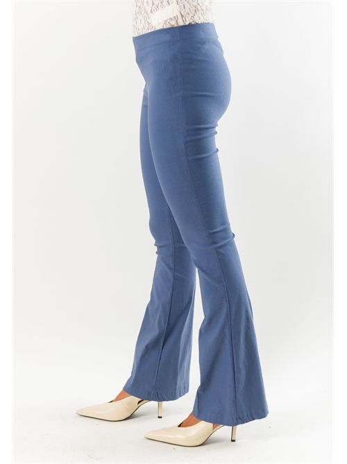 Pantaloni donna flare elasticizzati AI26647 MESANGE | AI26647JEANS