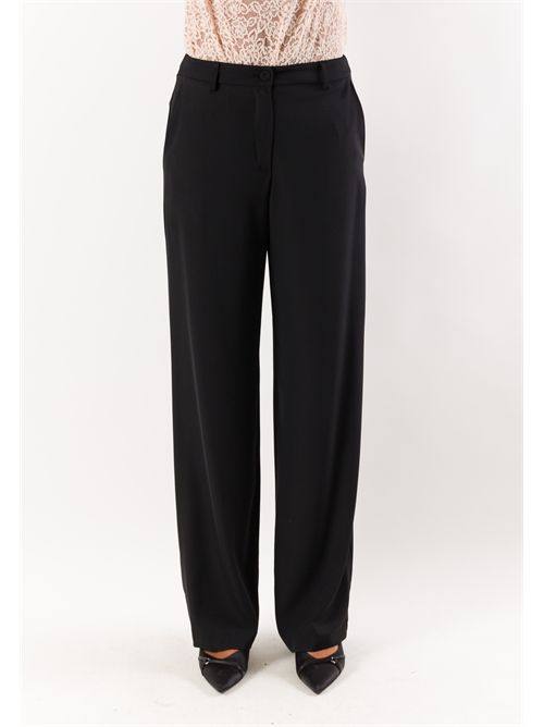 pantalone palazzo bott. MESANGE | AI26707NERO