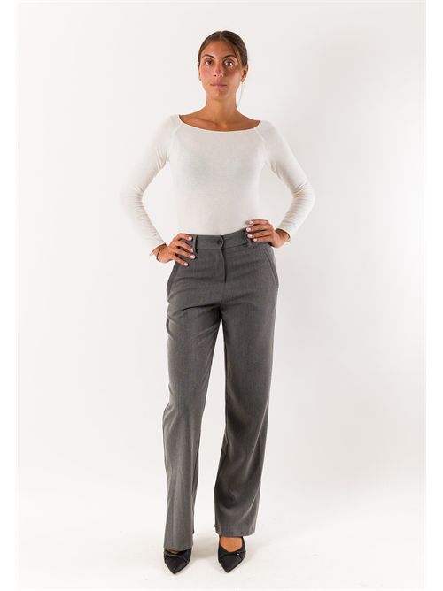 pantalone spacchi MESANGE | AI26709GRIGIO