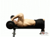 Lying Triceps Extension (Skull Crushers) Exercise Picture