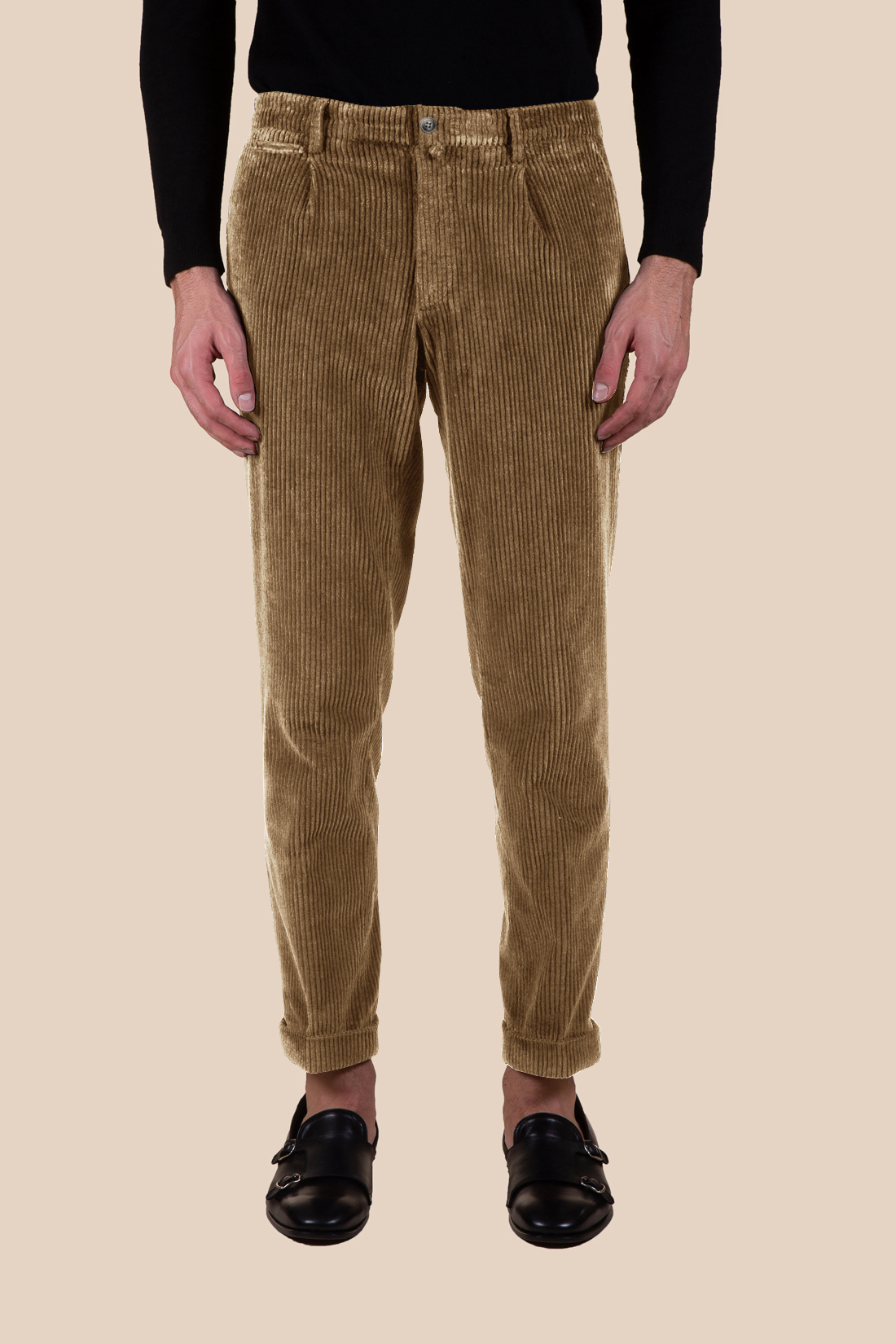 briglia pantaloni velluto