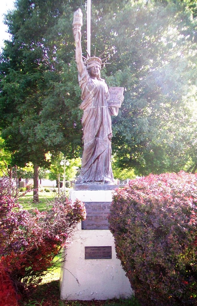 The Memorial Day Foundation SAINT JOHN REPLICA OF THE STATUE OF LIBERTY MEMORIAL