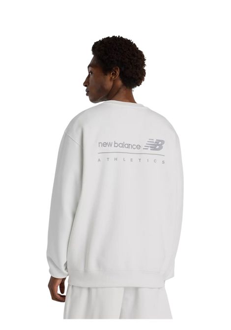 LINEAR GRAPHIC FLEECE CREW NEW BALANCE | SWEATSHIRTS | MT53529RFN