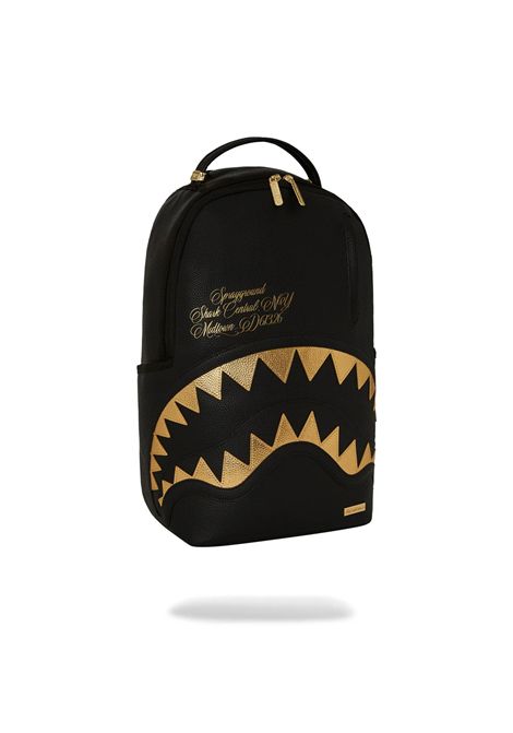 SHARK CENTRAL GOLD DLXSV BACKPACK SPRAYGROUND | GYM SACK/ZAINI | 910B7166NSZ-