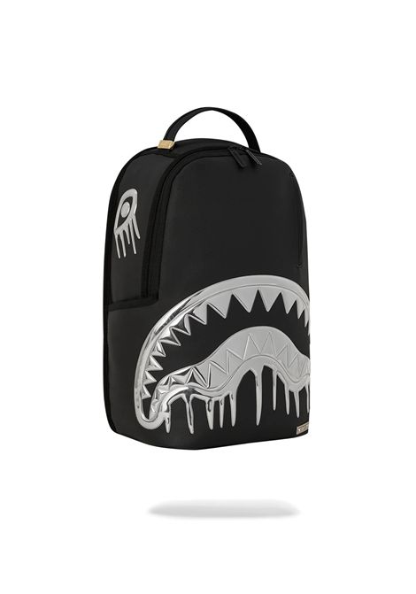 METALLIC DRIP SHARK BUBBLE LETTERS BACKPACK SPRAYGROUND | GYM SACK/ZAINI | 910B7745NSZ-