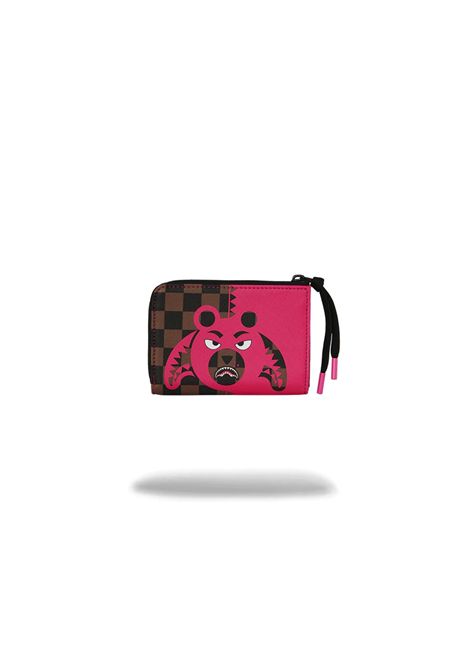 PINK BEAR SHARK WALLET SPRAYGROUND |  | 910W8194NSZ-