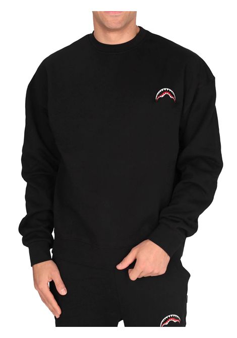 EXPLOSION CREW BLACK SPRAYGROUND | SWEATSHIRTS | SP783G-