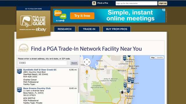 pga tour trade in value