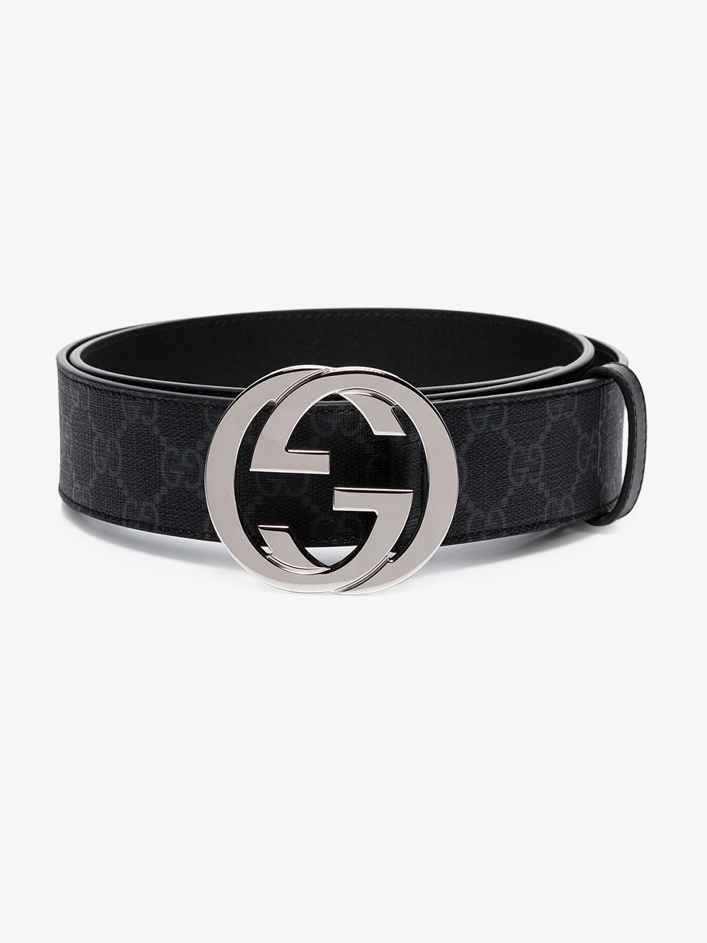gucci supreme belt black