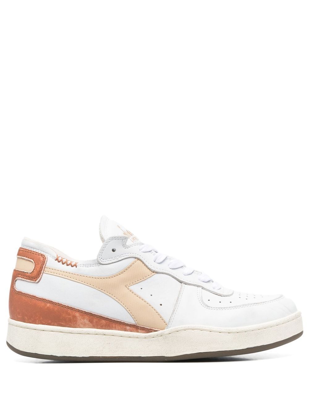 diadora leather trainers