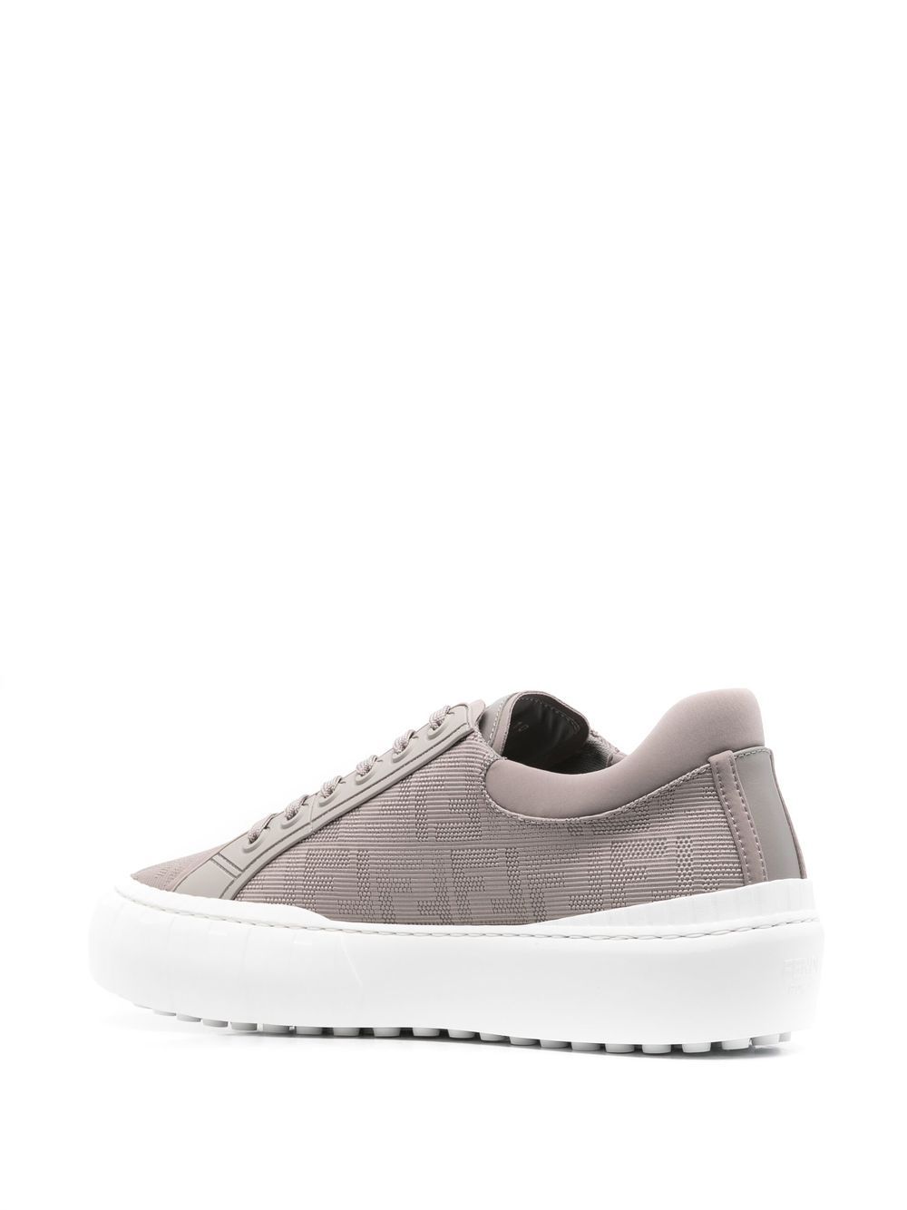 fendi force leather sneaker