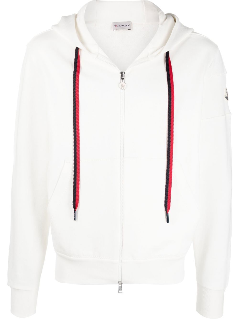 felpa moncler bianca