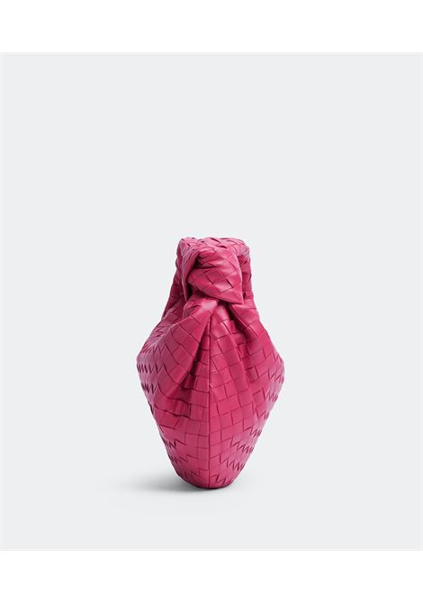 cranberry Teen Jodie handbag in lambskin with Intrecciato motif BOTTEGA VENETA | 690225-VCPP06419