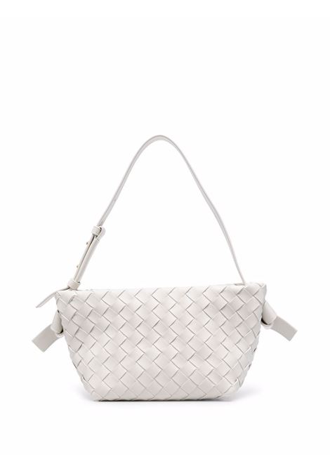 white lamb leather Tie shoulder bag  BOTTEGA VENETA | 690503-V1FG19009