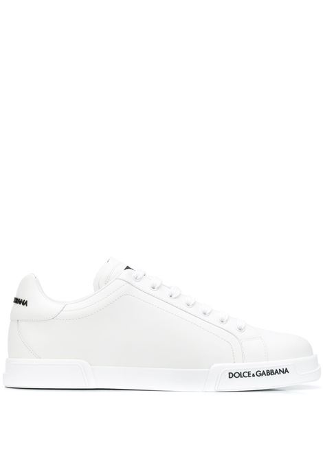 dolce and gabbana white sneakers