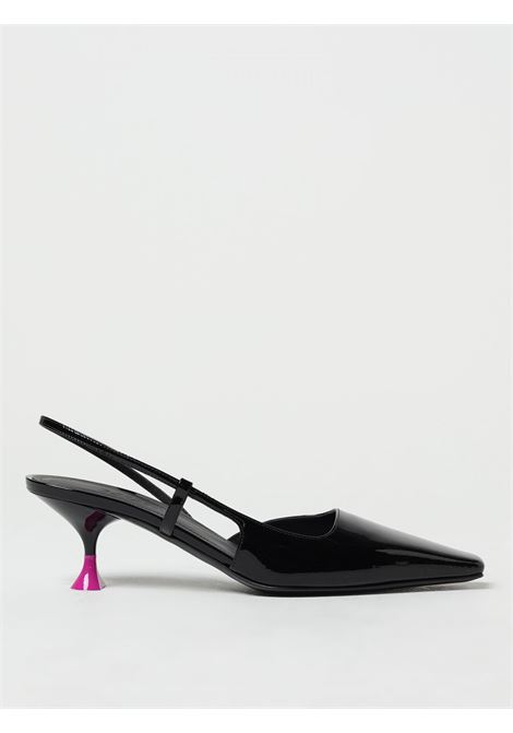 black calf leather Kira slingback pumps  3JUIN | 324W3001.J.0872997BLACK