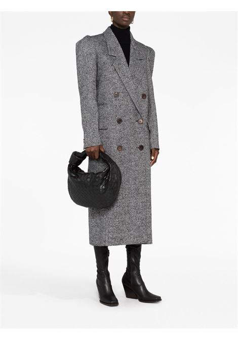 black Teen Jodie intrecciato lambskin leather shoulder bag BOTTEGA VENETA | 690225-VCPP08425