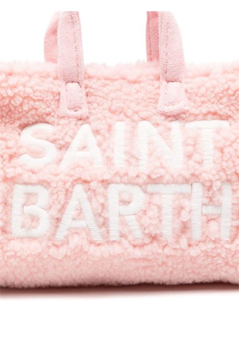 Borsa per telefono in tessuto teddy rosa MC2 | PHONE BAG-TEDDY LOGO21 EMB