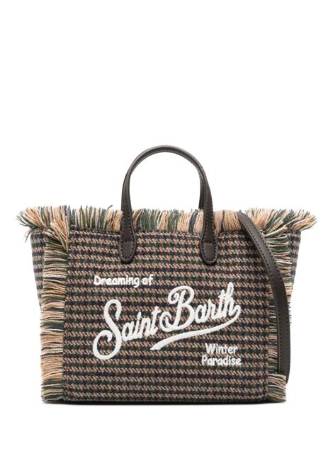 Borsa Mini Vanity in lana con motivo pied de poule MC2 | VANITY MINI W-PIED DE POULE SOFT5161 EMB