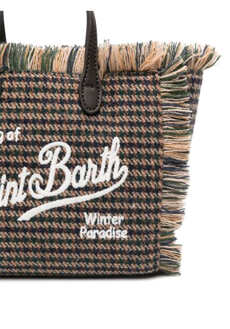 Borsa Mini Vanity in lana con motivo pied de poule MC2 | VANITY MINI W-PIED DE POULE SOFT5161 EMB