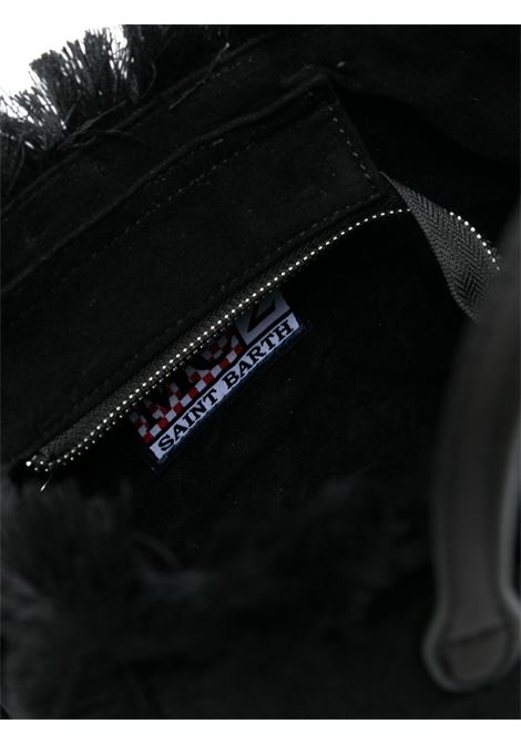 Borsa Mini Vanity in velluto nero MC2 | VANITY MINI W-VELVET STRASS LOGO00