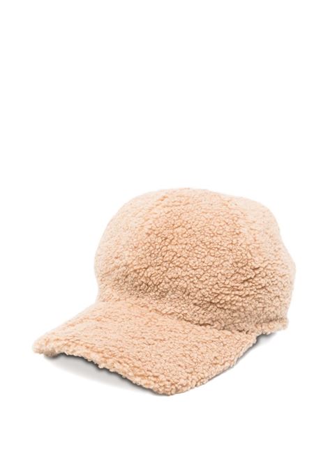 Beige teddy baseball cap ALPO | B385BEIGE