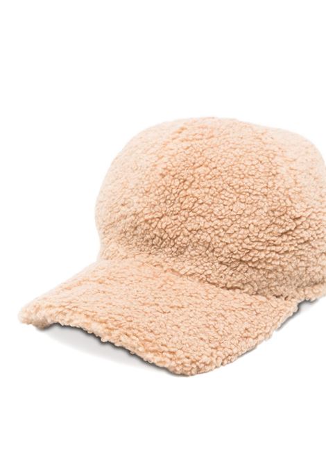 Beige teddy baseball cap ALPO | B385BEIGE