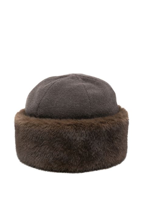 Brown fur hat ALPO | B408MARRONE
