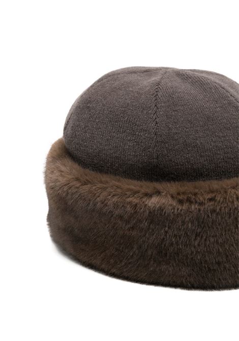 Brown fur hat ALPO | B408MARRONE