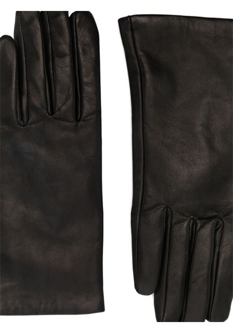Black nappa leather gloves ALPO | NAPPA 2 CACHNERO