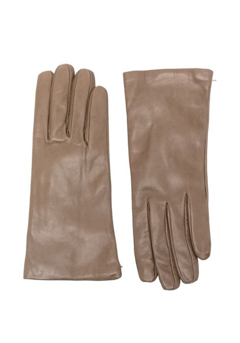 Taupe nappa leather gloves ALPO | NAPPA 2 CACHTAUPE