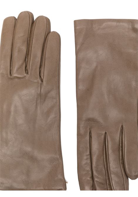 Taupe nappa leather gloves ALPO | NAPPA 2 CACHTAUPE