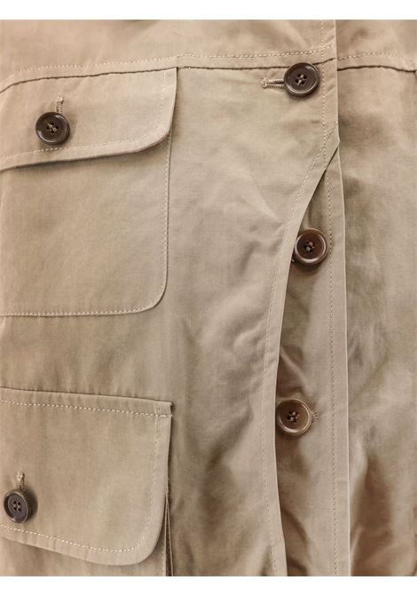 Beige coated cotton jacket ASPESI | 1242-E55001075