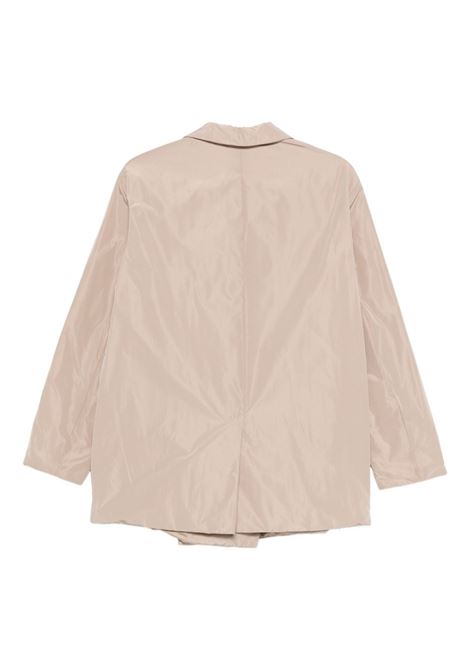 Beige nylon double-breasted oversized jacket ASPESI | 3N28-P00801047