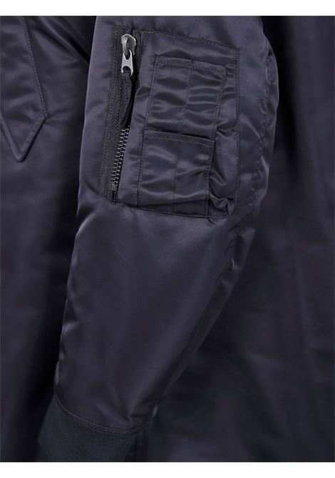 Giaccone gabardine nylon blu ASPESI | 5N04-D53610241