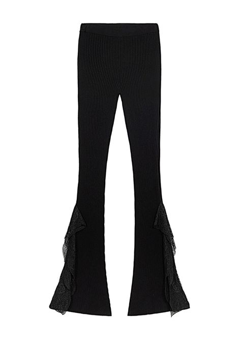 Pantalone a costine nero BLUMARINE | 2P185AN0990