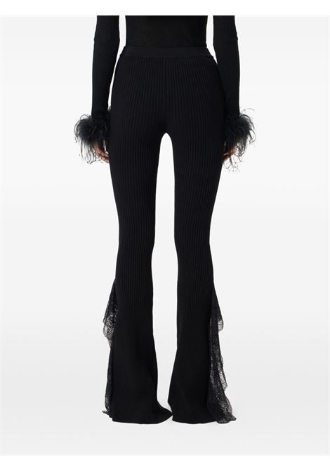 Pantalone a costine nero BLUMARINE | 2P185AN0990