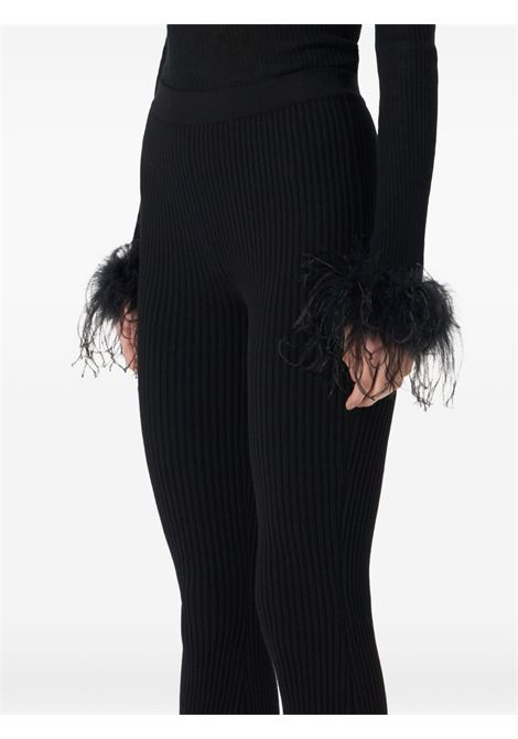 Pantalone a costine nero BLUMARINE | 2P185AN0990