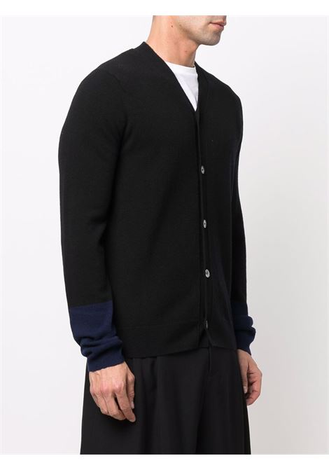 Cardigan in lana nero COMME DES GARCONS SHIRT | FZ-N109-PER1