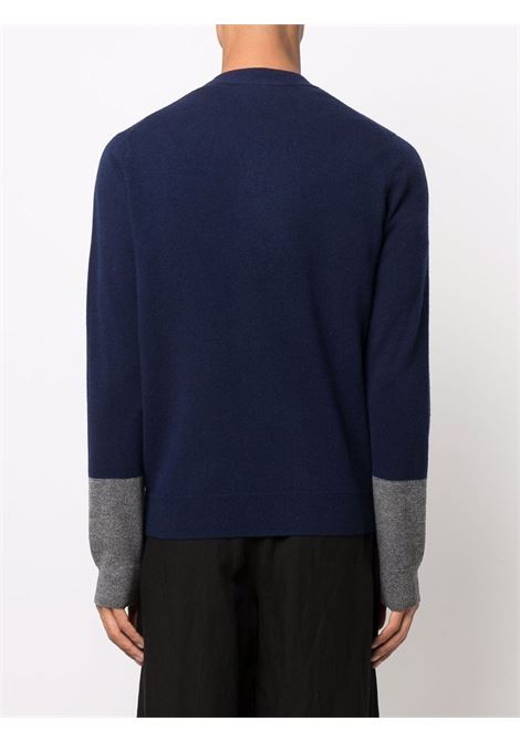 Cardigan in lana blu COMME DES GARCONS SHIRT | FZ-N109-PER2
