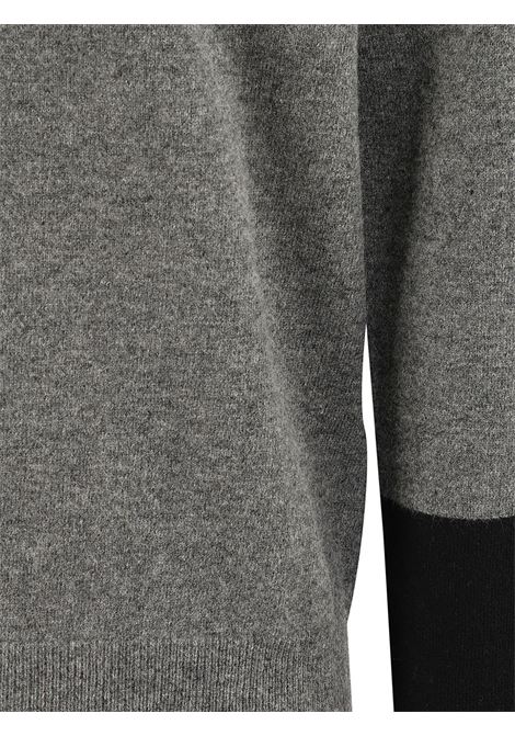 Maglione in lana a V grigio chiaro COMME DES GARCONS SHIRT | FZ-N111-PER3